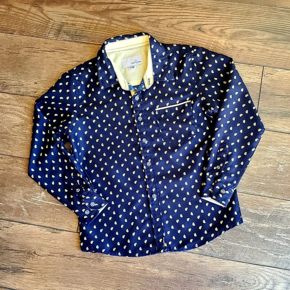 Boy Craft + Flow Button Down Shirt, size 6